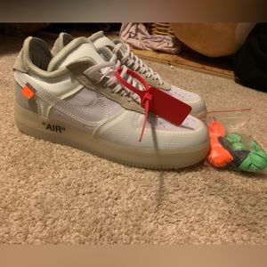 Nike Off White Air Force One (white) Size 9